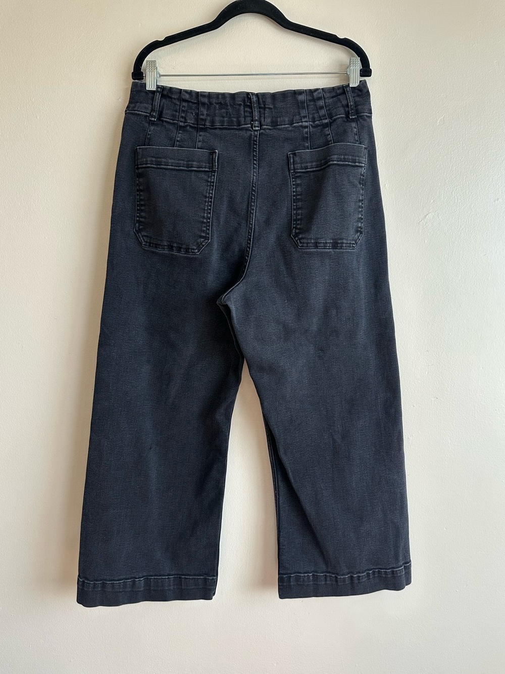 Anthropologie Maeve The Collette Black Denim - Picture 4 of 6